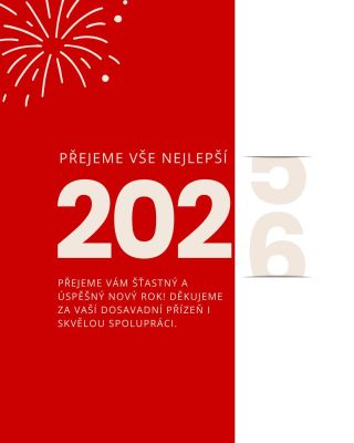 ✨ Šťastný nový rok ✨ Do nového roku Vám přejeme především pevné zdraví, klid, radost a mnoho úspěchů v osobním i profesním...